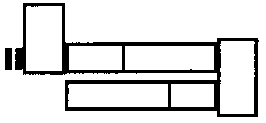 [Drawing: overhead diagram of ramp segments]