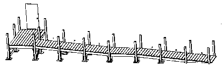 [sketch of straight ramp fully decked]