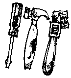 [cartoon of tools]