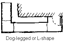 [sketch of dog-leg or L-shape ramp layout]