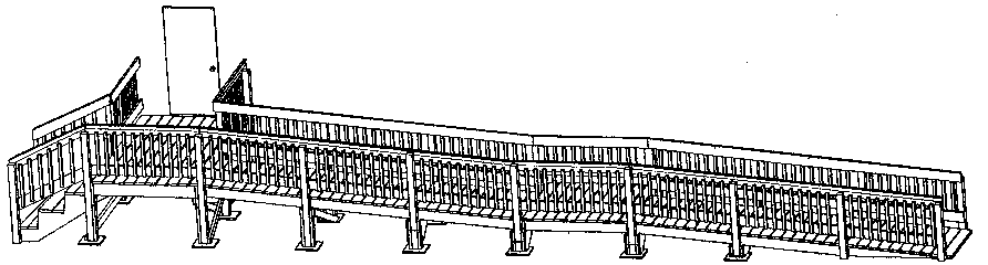 [sketch of completed straight ramp]